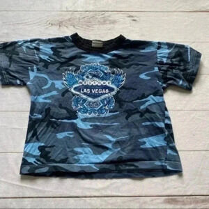 Las Vegas Boys Cotton Short Sleeve Shirt size XS
